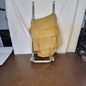 Vintage Boy Scouts of America Canvas Backpack No 574 Yucca with mess kit